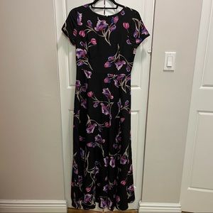 Anthropologie Yumi Kim Black Floral Dress